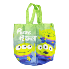 TOY STORY 玩具總動員 迪士尼系列 翻轉魔術雙杯袋 尺寸24.5*20*8cm, 三隻三眼怪, 1個