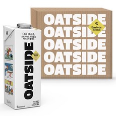 OATSIDE 歐特賽 職人燕麥植物奶, 1L, 6瓶
