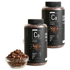 GRANOLOGY 蛋白質格蘭諾拉麥片 可可口味, 440g, 2罐