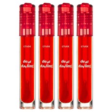 에뛰드 디어달링 워터 젤틴트, 낑깡레드, 4개