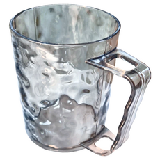 冰川紋透明漱口杯, 透灰色, 10個