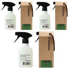 마르마르디 이스케이프 바디스프레이 그린로즈향, 3개, 200ml