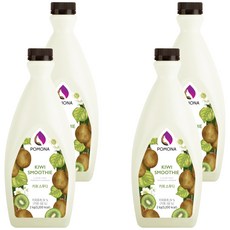 포모나 스무디 시럽 키위, 2kg, 4개