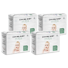 쿠잉베이비 에어드라이 풀커버 밴드형 기저귀 유아용, 중형(M), 120매