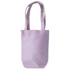 兩用斜背飲料提袋 淡雅紫色 加固手提袋, 1個