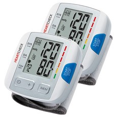 하트첵 자동전자 손목형 혈압계, HL158RA, 2개