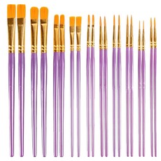 City 紫色水彩筆, 10種