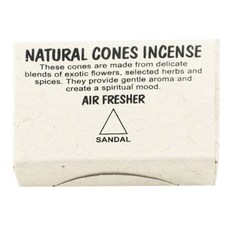 LOTUS尼泊爾 天然手工塔香 - 空氣清新劑, 檀香 SANDAL, 1盒