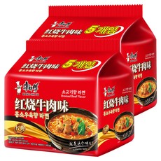 캉스푸 홍소우육향 라면 106g, 10개