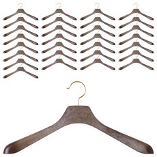 男士Codis高級夾克衣架, 復古栗色, 30個