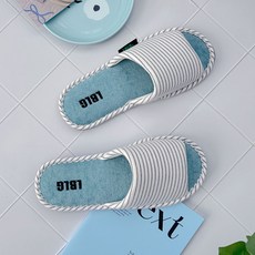 라벨라코 타임 스트라이프 사계절 실내화, 스카이, 1개