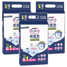 Feelfree 安親 輕鬆好固定看護墊, XXL(60 x 90cm), 9片, 3包