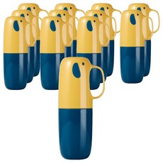 Woni's 旅行用便攜式牙刷盒, 黃色, 12個