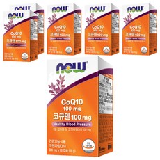 NOW Foods 輔酶Q10膠囊 18g, 60顆, 6盒