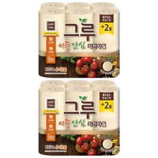GREU 雙重安心天然紙漿廚房紙巾, 135張, 12個