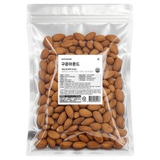 해맑음푸드 넛츠하우스 구운아몬드, 1kg, 1개