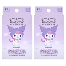 ONEDER 旺達棉品 醫療用黏性膠帶及黏性繃帶 KU-OK01 酷洛米, 20片, 2盒