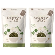 Saenggran 菠菜小球藻豆腐和米飯 Furikake, 70g, 2個