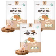 루솔이 만든 고소한 배도라지차, 1.5g, 30개입, 3개