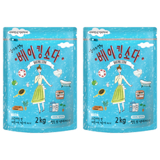 Mom's Choice 小蘇打, 2kg, 2個