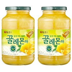 담터 꿀레몬차, 1kg, 1개입, 2개