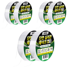 Skora 超強力單面矽膠膠帶 25mm x 5m, 6個