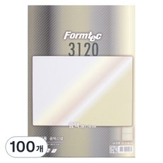 Formtec 物流管理用光澤電腦標籤 LA-3120 200*140mm 20入, 兩格, 5個