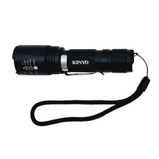 Kinyo LED強光變焦手電筒, LED-505, 1支