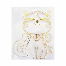 AMOS 阿摩司 壓克力模型版 S81 緞帶貓, 1個