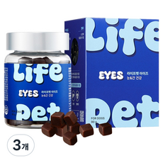 라이프펫 강아지 영양제, 90g, 눈물개선/눈건강, 3개