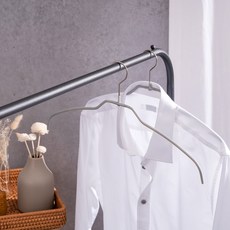 MAWA Silhouette Light防滑衣架 42FT, 16個, 銀