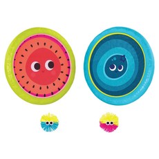 B.toys 擊可球援雙拍檔 3歲以上, 黃色 + 藍色, 1組