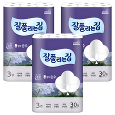 all'swell 名作純粹3層高級捲筒衛生紙, 30m, 3個, 30入