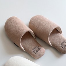 Labellaco Cozy 可水洗四季緩衝室內拖鞋, 米色, 1套