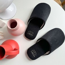 Labellaco Cozy 可水洗四季緩衝室內拖鞋, 黑色, 1套