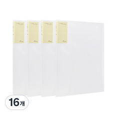 ECO Chungwoon 透明A4文件夾 10頁, 透明, 16個