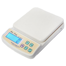 豪菱 家用電子秤, 2.88kg, 白色, HL-6878