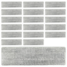 World Clean 免手觸平板拖把補充墊, 18個