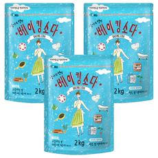 Mom's Choice 小蘇打, 2kg, 3個