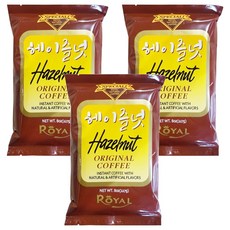 ROYAL 榛果風味即溶咖啡粉, 227g, 1包, 3包