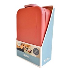 MEPAL 分隔方形餐盒 (M) 乾燥玫瑰 900ml 18.5*12*6.5cm, 1個