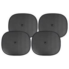 GMG Motors 車用網紗鋼絲吸盤式遮陽簾 4入組, 1組