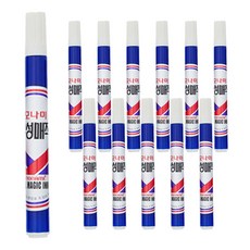 monAmi 油性麥克筆 圓頭, 藍色, 12入