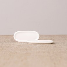 BOWLBOWL 韓國製 復古系列 筷匙架, 牛奶白, 2個