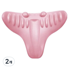헤라진 목마사지베게 21 x 19 cm, 2개, 핑크
