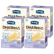 일동후디스 아이얌 DHA 웨하스, 요구르트, 36g, 4개