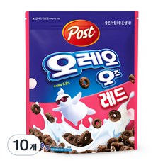 오레오오즈 레드 시리얼, 250g, 10개