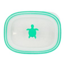 ZEN ZHOU 仁舟淨塑 矽密盒2.0, 長方綠 600ml, 單件, 1個