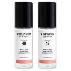 W.DRESSROOM 多麗絲 衣物居家香氛噴霧, No.49 Peach Blossom 蜜桃茉莉, 70ml, 2瓶
