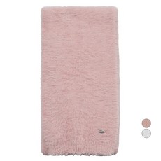 J.ESTINA 女款 J 字母毛絨圍巾 JEACEC4BF560PK260 + 購物袋